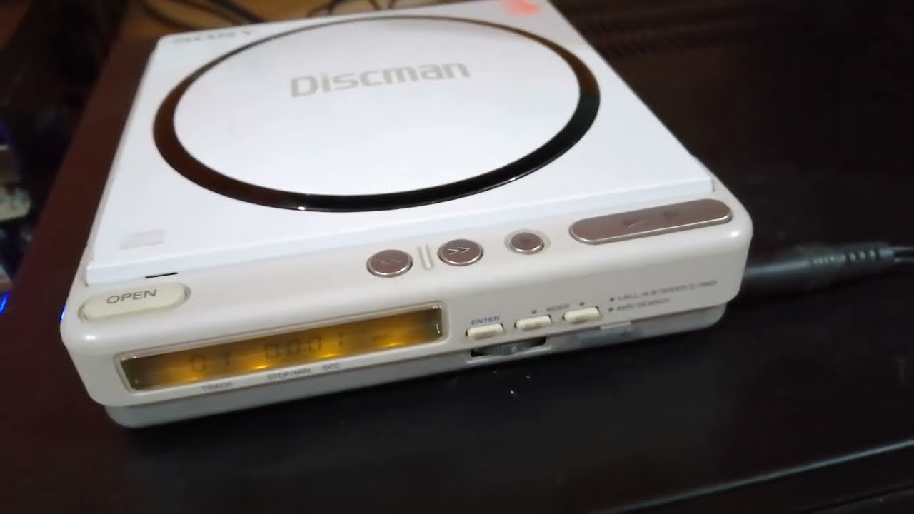 Sony Discman D-40 - YouTube