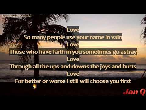 Musiq Soulchild - Love (Lyrics) - YouTube