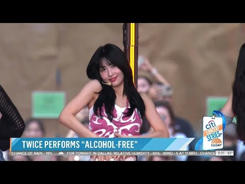 TWICE - Alcohol-Free (Live Performance) Citi Concert Series on Today 2023