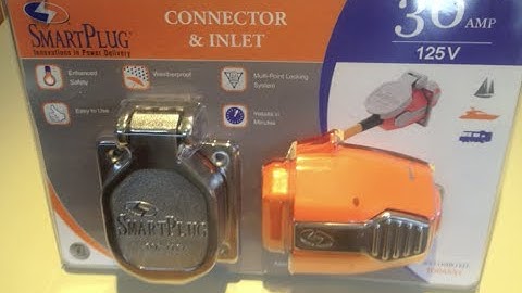 SmartPlug shore power inlet installation 30 amp, Sea Flush