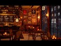 Coffee Shop Music Ambience | Relaxing Jazz Music on a Rainy Day | Peaceful Music