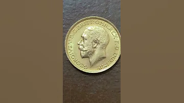 ليرة انكليزي عيار ٢١ English Gold Pound 