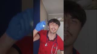 1 Minute Fast Cranial Nerve Exam #asmr #relax #fastasmr #asmrtingles #asmrsleep #shorts
