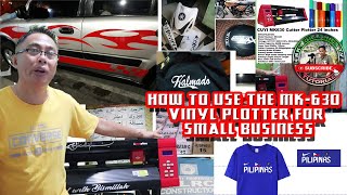 How to Use the MK-630 Vinyl Plotter for Small Business