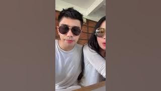 Lyodra & Riza Syah..Live IG Bareng Part 1 #lyodra #rizasyah #lyodrariza #couple #live