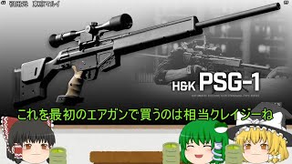 19 【G3＆MP5③ PSG1編】霊夢、マルイ製エアガンについて解説