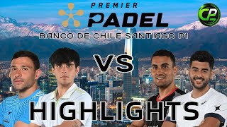 CAMPAGNOLO & LEAL VS GIL & MARCOS - R32 Premier Padel BANCO DE CHILE SANTIAGO P1 - HIGHLIGHTS by César Carvalho - PADEL 2,250 views 5 days ago 7 minutes, 11 seconds