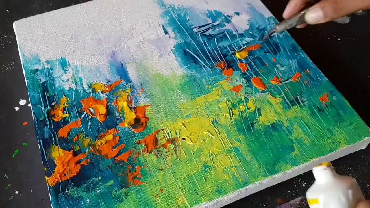 Abstract Acrylic Painting Beginners | Bruin Blog