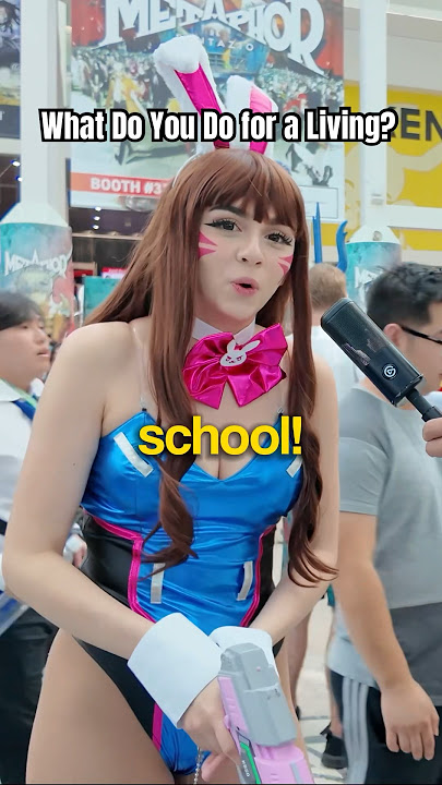 WHAT DO YOU DO FOR A LIVING? at ANIME EXPO! #cosplay #cosplaygirl