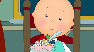 Funny Animated cartoon Kid | Caillou at the restaurant | WATCH CARTOON ONLINE | Cartoon for Children