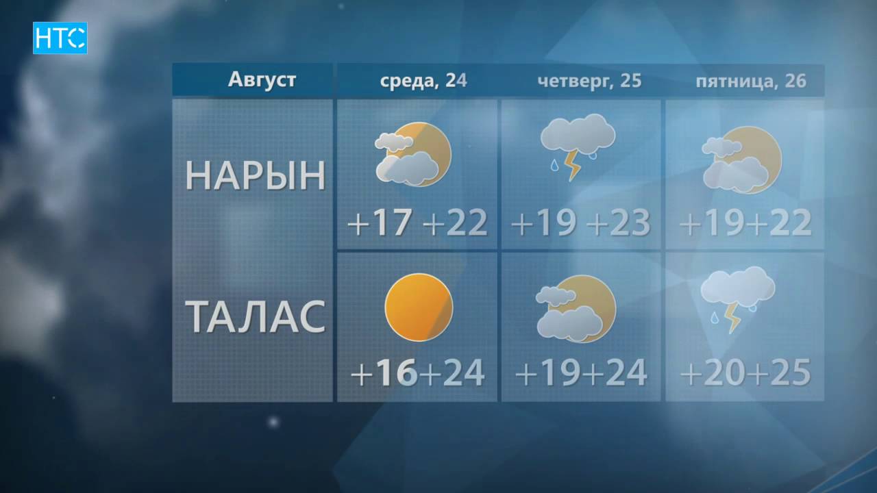 Погода в киргизии на 10 дней