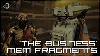(Warframe) The Business Mem Fragments Locations Guide!