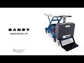 耐荷重1ton 電動走行・昇降リフト台車｜DANDY MOBILE LIFT ML1000-02