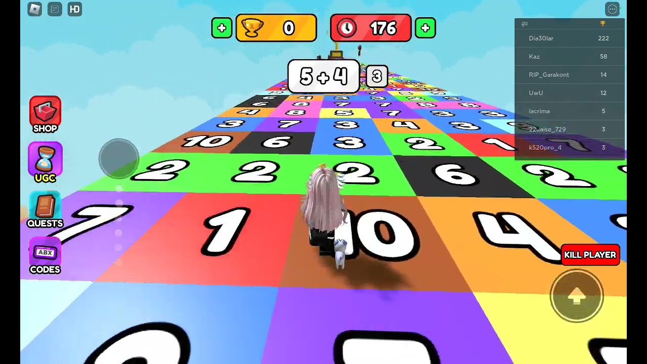 [FREE  UGC]Math  Block  Race