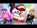 CAN WE ESCAPE ROBLOX AMAZING DIGITAL CIRCUS RUNNING HEAD!?
