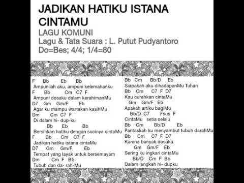 Lirik Lagu Rohani Katolik Jadikan Hatiku Istana Cintamu