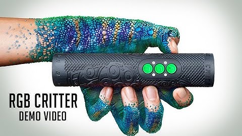 RGB CRITTER: Color Changing Flashlight Demo