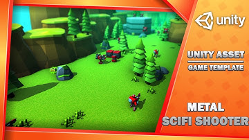 Building a Sci-Fi Game Level with Metal SciFi Shooter 3D