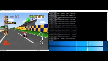 CNTK teach Mario to drive Kart