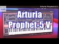 Arturia prophet5 v demo  review