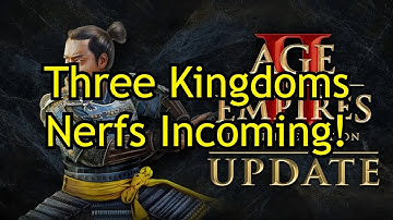 Three Kingdoms Nerfs! | December, 2025 Balance Update | AoE2: DE