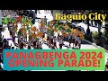 Panagbenga 2024 grand opening day parade  session road baguio city