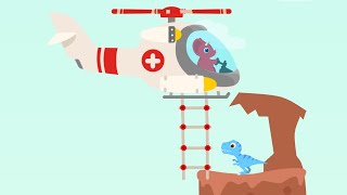 Dinosaur Helicopter - Game for kids screenshot 5
