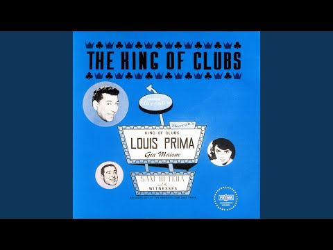 Louis Prima The King Of Clubs Record Album Vinyl LP