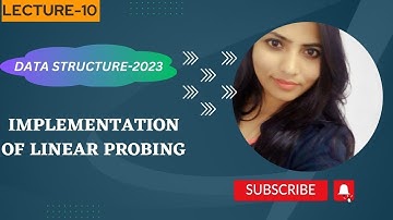 Data Structure-2023|| Complete code of Linear Probing|| Collision Resolution Technique||lecture-10
