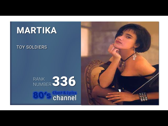 MARTIKA - TOY SOLDIERS class=