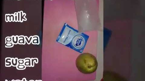 How To Make Guava Juice || Procedure text Spensabum