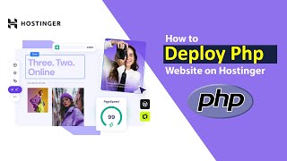 How to Deploy Php Website on Hostinger