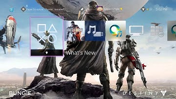 PS4 Update 2.0 Launch themes