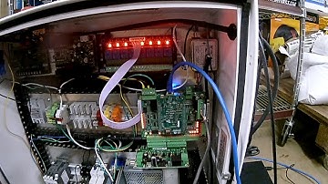 PM-728VT test run with spindle encoder connected to Centroid Acorn