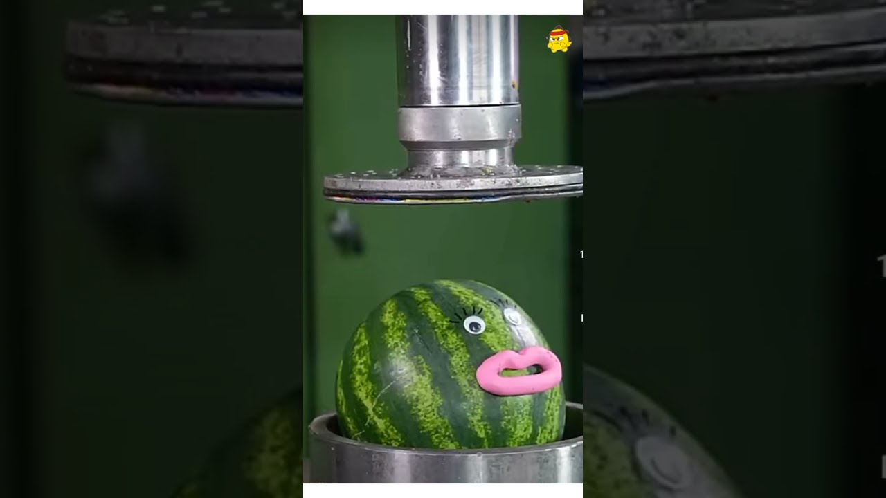Tomatoes Vs 150 Ton Hydraulicpress Satisfying Crushing Viral