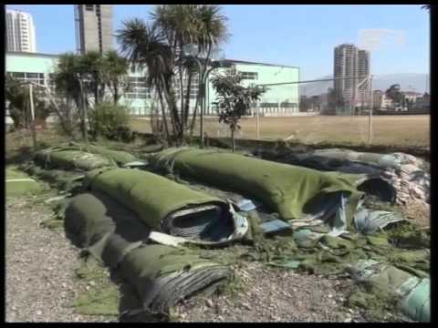 მიმდინარე სამუშაოები და გაყიდული საფეხბურთო კომპლექს „ადელი“ს ტერიტორია