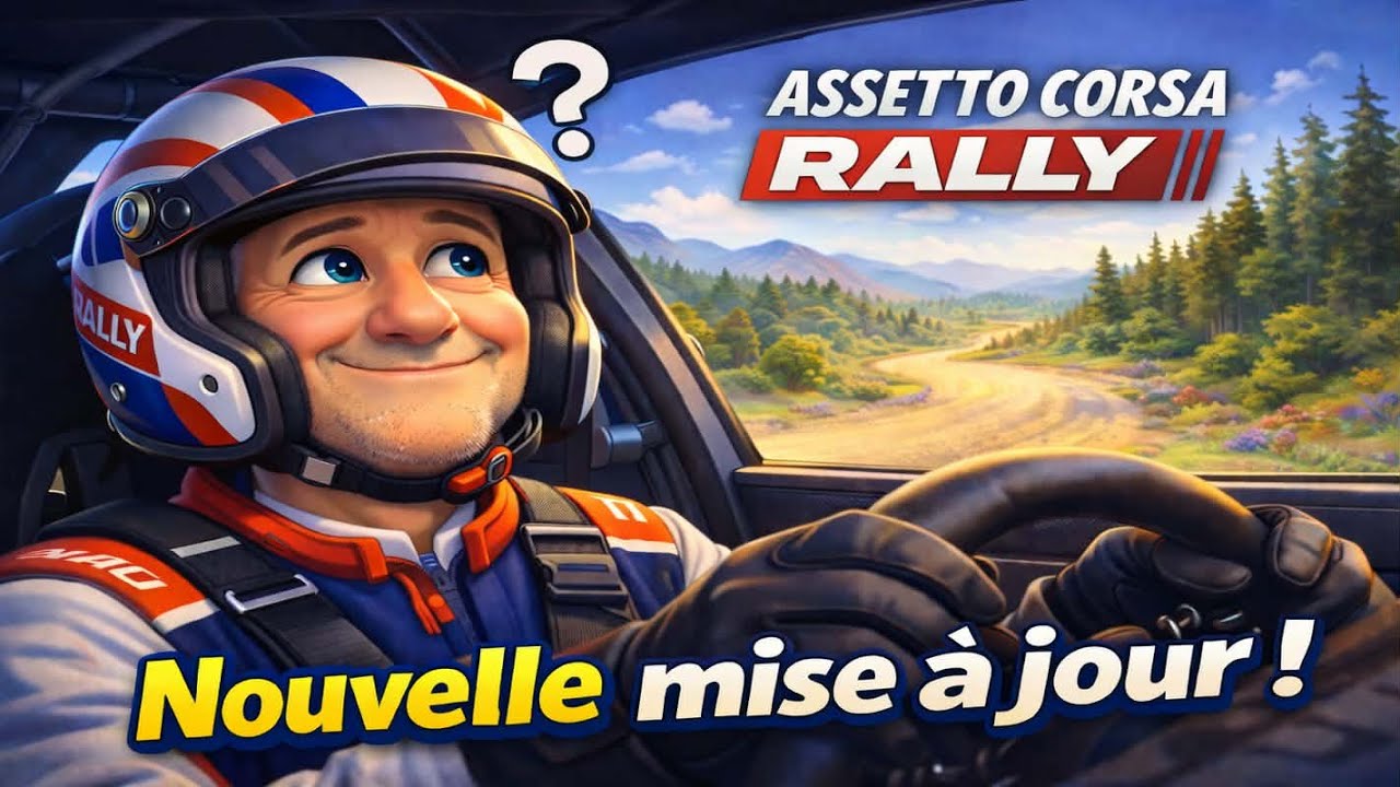 # ASSETTO CORSA RALLY: on va tester les nouveautés cette new mis à jour