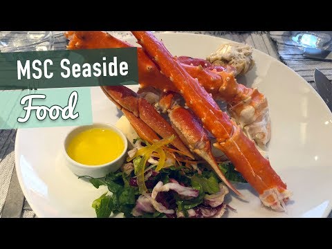 Food On MSC Seaside