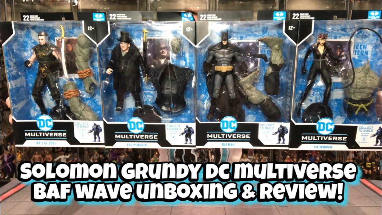 Solomon Grundy DC Multiverse BAF Wave Unboxing & Review! - YouTube