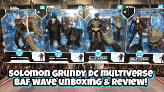 Solomon Grundy DC Multiverse BAF Wave Unboxing & Review!