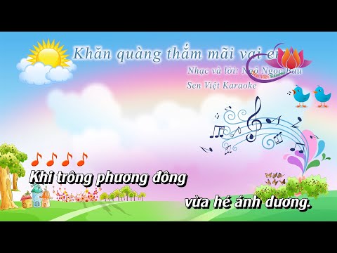 Bài Hát Khăn Quàng Thắm Mãi Vai Em Karaoke - [KARAOKE] KHĂN QUÀNG THẮM MÃI VAI EM - CD CHUẨN BGD - ÂM NHẠC LỚP 4