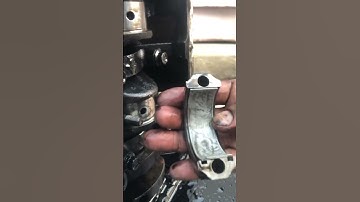 Never make the mistake of using metal rod to take out piston especially if you are reusing bearings