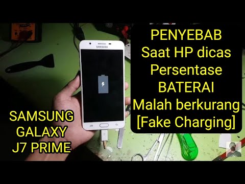 Samsung J7 fake charging dicas terlalu lama baru baterai bisa bertambah (jangan lupa baca deskripsi)