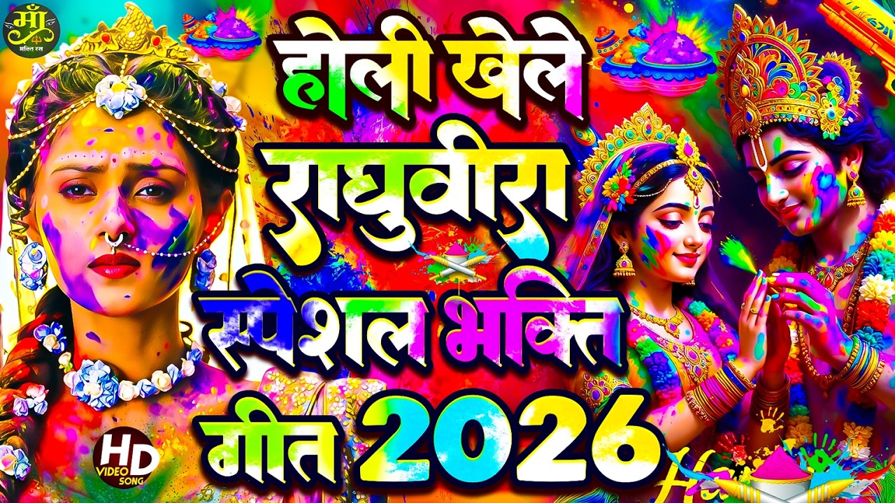 #Video | होली खेले रघुवीरा | Holi Khele Raghuveer | Holi Geet | Bhakti Holi | Bhakti Holi Song 2026