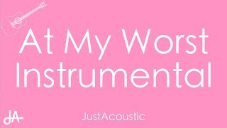 Video thumbnail of "At My Worst - Pink Sweat$ ft. Kehlani (Acoustic Instrumental)"