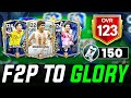 I Finally Reached 123 OVR - Insane F2P TO GLORY Team Upgrade!🔥 