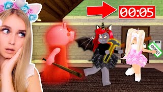 Will We Have Enough TIME To ESCAPE From PIGGY? (Roblox)