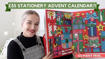 Paperchase 2019 Stationery Advent Calendar Unboxing | Jess Louise