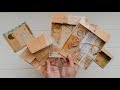 EASY DIY book page envelopes and pockets for junk journals