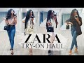 HUGE ZARA TRY ON HAUL | -NEW IN- BASICS YOU NEED | BEAUTYMATCHED